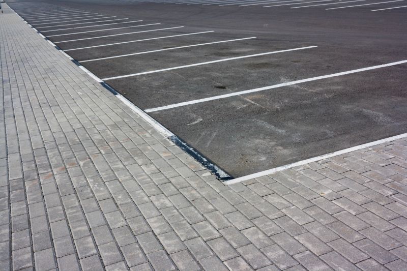 Finished Asphalt Parking Area